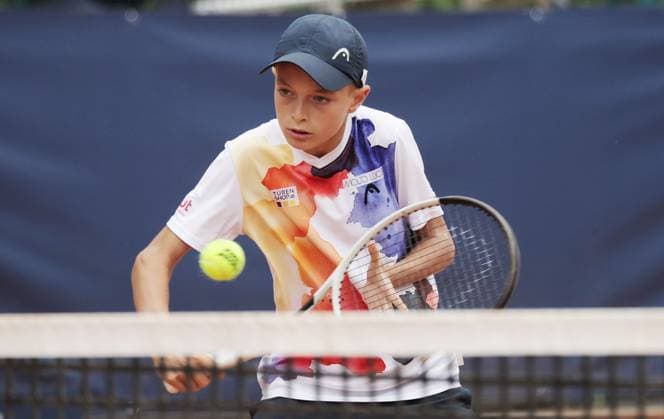 TENNIS - ATP, Tennis Herren Generali Open 2025 KITZBUEHEL,AUSTRIA,25.JUL.25 - TENNIS - ATP World Tour, Generali Open. Image shows Luca Sageder (AUT).  GEPAxpictures xMatthiasxHauer