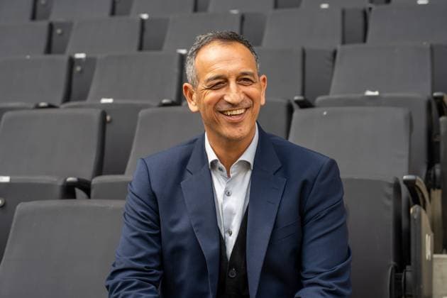 Der neue Geschaeftsfuehrer Rachid Azzouzi Pressekonferenz zur Vorstellung von Rachid Azzouzi als neuen Geschäftsführer Sport, Fussball, 3. Liga, Saison 2025 2026, 25.07.2025 Pressekonferenz zur Vorstellung von Rachid Azzouzi als neuen Geschäftsführer Sport, Fussball, 3. Liga, Saison 2025 2026, 25.07.2025 Aachen Copyright: xEibner-Pressefoto J.xDerondeaux EP_JDU