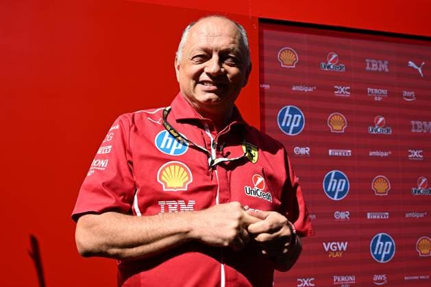 25.07.2025, xsvx, Motorsport FIA Formel 1, Großer Preis von Belgien v.l. Teamchef Frederic Fred Vasseur (Scuderia Ferrari) (FIA REGULATIONS PROHIBIT ANY USE OF PHOTOGRAPHS as IMAGE SEQUENCES and or QUASI-VIDEO) Spa
