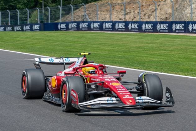 Formel 1 GP Spa Belgien. Freitag, 25.07.2025 Lewis Hamilton 44, Scuderia Ferrari; Formel 1 GP Spa Belgien. Freitag, 25.07.2025 Copyright: xBEAUTIFULxSPORTS Erlhofx