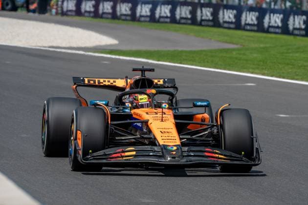 Formel 1 GP Spa Belgien. Freitag, 25.07.2025 Oscar Piastri 81, McLaren Formula 1 Team; Formel 1 GP Spa Belgien. Freitag, 25.07.2025 Copyright: xBEAUTIFULxSPORTS Erlhofx