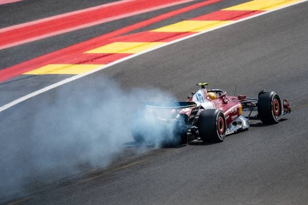 Formel 1 GP Spa Belgien. Freitag, 25.07.2025 Lewis Hamilton 44, Scuderia Ferrari; Formel 1 GP Spa Belgien. Freitag, 25.07.2025 Copyright: xBEAUTIFULxSPORTS Erlhofx