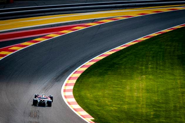 Formule 1 driver Lewis Hamilton of Ferrari during the free practice Grand Prix Formula 1 Spa Francorchamps 2025 at the Circuit Spa Francorchamps for the Formula 1 MoÃ«t & Chandon Belgium Grand Prix 2025 season 2025-2026 in SPA, Belgium on 25 july 2025, (photo by Marcel van Dorst EYE4images DeFodi Images)