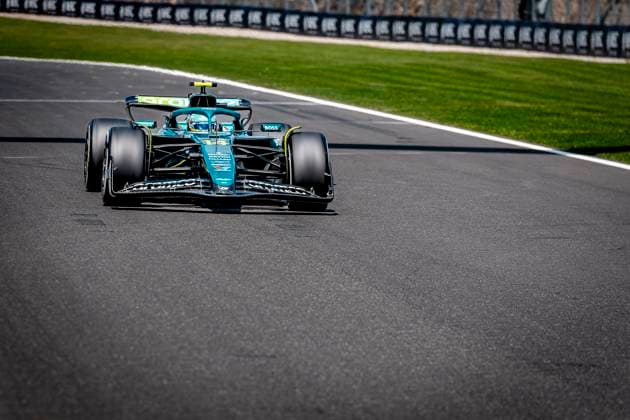 Formule 1 driver Fernando Alonso of Aston Martin during the free practice Grand Prix Formula 1 Spa Francorchamps 2025 at the Circuit Spa Francorchamps for the Formula 1 MoÃ«t & Chandon Belgium Grand Prix 2025 season 2025-2026 in SPA, Belgium on 25 july 2025, (photo by Marcel van Dorst EYE4images DeFodi Images)