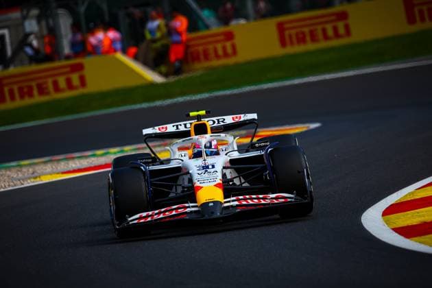 30 Liam Lawson, (NZL) Racing Bulls, RB VCARB 02 Honda, during the Belgian GP, Spa-Francorchamps 24-27 July 2025 Formula 1 World Championship, WM, Weltmeisterschaft 2025.  Copyright: xFedericoxBasile IPAxSportx xipa-agency.netx xx IPA_60959502 IPA_Agency_IPA60959502