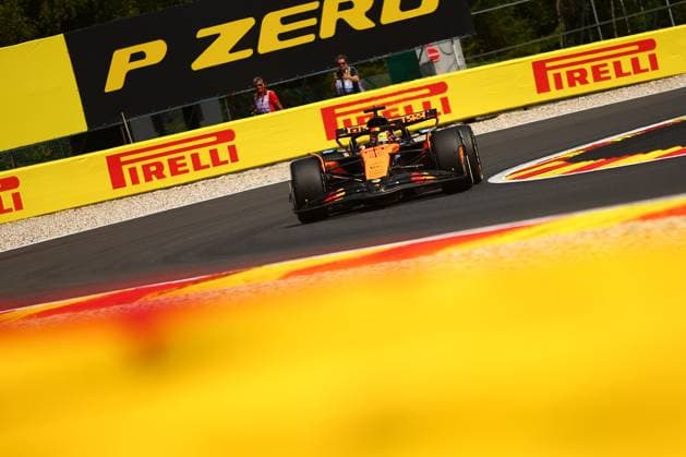 Belgian Grand Prix Oscar Piastri of McLaren Formula 1 Team on track during practice ahead of the F1 Grand Prix of Belgium at Spa-Francorchamps on July 25, 2025 in Stavelot, Belgium. Stavelot Spa-Francorchamps Belgium Copyright: xBasilex