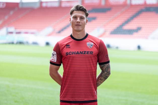 Jonas Scholz (15, FCI); FC Ingolstadt 04; 3.Liga, Porträttermin 2025 2026 3. Liga - FC Ingolstadt 04 Saison 2025 2026