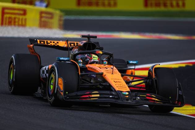 81 Oscar Piastri (AUS, McLaren F1 Team), F1 Grand Prix of Belgium at Circuit de Spa-Francorchamps on July 25, 2025 in Spa-Francorchamps, Belgium. (Photo by HOCH ZWEI) Spa-Francorchamps Belgium