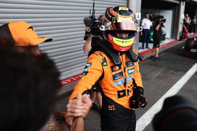 F1 Belgian Grand Prix 2025 Sprint Qualifying Oscar Piastri of McLaren after Sprint Qualifying ahead of the Formula 1 Belgian Grand Prix at Spa-Francorchamps in Spa, Belgium on July 25, 2025. Spa Belgium  Copyright: xJakubxPorzyckix originalFilename:porzycki-f1belgia250725_npKNs.jpg