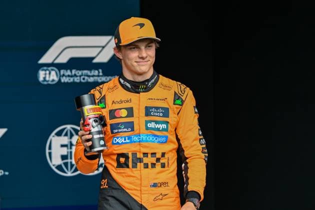 Formel 1 GP Spa Belgien. Freitag, 25.07.2025 Oscar Piastri 81, McLaren Formula 1 Team; Formel 1 GP Spa Belgien. Freitag, 25.07.2025 Copyright: xBEAUTIFULxSPORTS Erlhofx