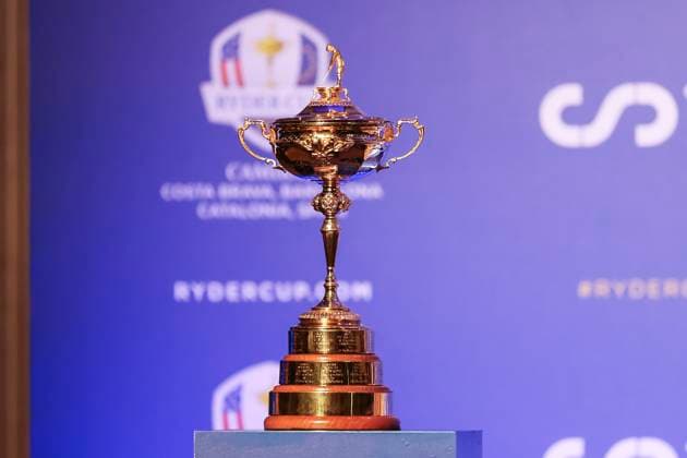 July 25, 2025, Caldes De Malavella, Girona, SPAIN: View trophy during the presentation Ryder Cup 2031 at Camiral Golf & Wellness on July 25, 2025 in Caldes de Malavella, Girona, Spain. Caldes De Malavella SPAIN - ZUMAa181 20250725_zaa_a181_051 Copyright: xJavierxBorregox
