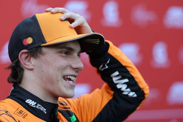 25.07.2025, xsvx, Motorsport FIA Formel 1, Großer Preis von Belgien v.l. Oscar Piastri (McLaren) Startnummer 81 (FIA REGULATIONS PROHIBIT ANY USE OF PHOTOGRAPHS as IMAGE SEQUENCES and or QUASI-VIDEO) Spa