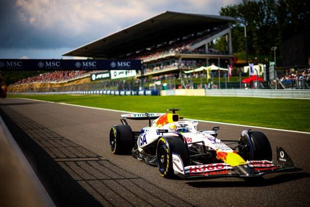 MOTORI - Formula 1 - Belgian Grand Prix 2025 06 Isack Hadjar, (FRA) Racing Bulls, RB VCARB 02 Honda, during the Belgian GP, Spa-Francorchamps 24-27 July 2025 Formula 1 World Championship, WM, Weltmeisterschaft 2025. Belgium Belgium  Copyright: xIPAxSport ABACAx