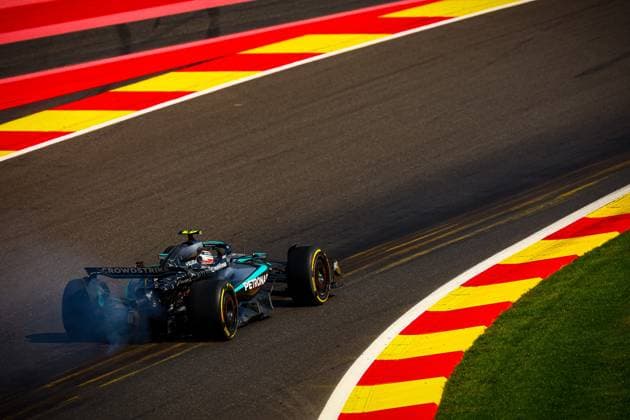 MOTORI - Formula 1 - Belgian Grand Prix 2025 12 Andrea Kimi Antonelli, (ITA) AMG Mercedes Ineos W16,, during the Belgian GP, Spa-Francorchamps 24-27 July 2025 Formula 1 World Championship, WM, Weltmeisterschaft 2025. Belgium Belgium  Copyright: xIPAxSport ABACAx