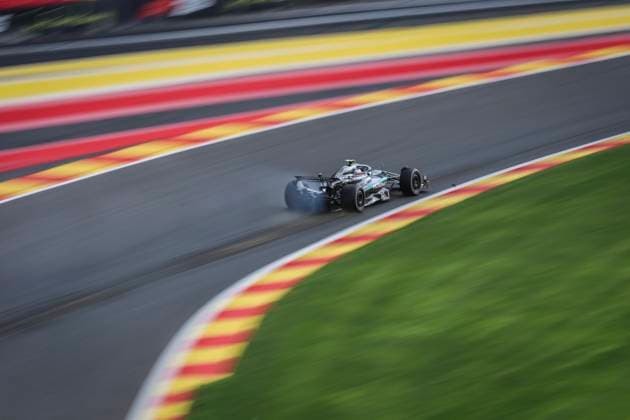 Formula 1 Moët & Chandon Belgian Grand Prix 2025 Laurent Lefebvre OVERTAKE MAXPPP - Stavelot 25 07 2025 12 ANTONELLI Andrea Kimi (ita), Mercedes AMG Petronas, action at the Formula 1 Moët & Chandon Belgian Grand Prix 2025, the 13th round of the 2025 FIA Formula 1 World Championship, WM, Weltmeisterschaft at the Circuit de Spa-Francorchamps in Stavelot, Belgium, from July 24 to 27, 2025 Stavelot Belgium  Copyright: xOVERTAKE MAXPPPxLaurentxLefebvrex OVT202507263956 OVT202507263956