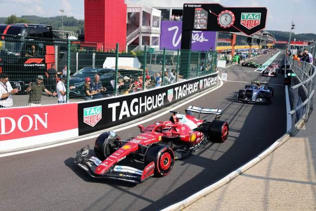 Stavelot, Belgien 24.- 27. Juli 2025: FIA - Formel 1 - WM - Großer Preis Belgien - Circuit de Spa-Francorchamps - 2025 - Sprint Qualifying Freitag Im Bild: Charles Leclerc (MCO) Circuit de Spa-Francorchamps Copyright: xFotostandx xHorstxBernhardtx