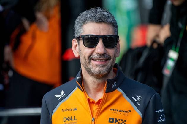 Formel 1 GP Spa Belgien. Samstag, 26.07.2025 Andrea Stella, McLaren Formula 1 Team; Formel 1 GP Spa Belgien. Samstag, 26.07.2025 Copyright: xBEAUTIFULxSPORTS Erlhofx
