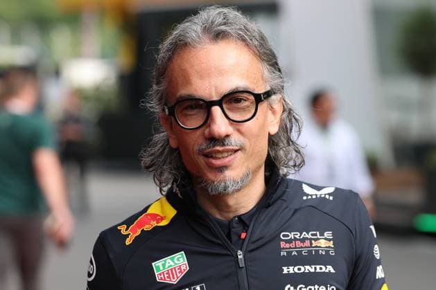 26.07.2025, xsvx, Motorsport FIA Formel 1, Großer Preis von Belgien v.l. Teamchef Laurent Mekies (Oracle Red Bull Racing) (FIA REGULATIONS PROHIBIT ANY USE OF PHOTOGRAPHS as IMAGE SEQUENCES and or QUASI-VIDEO) Spa