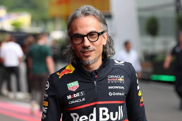 26.07.2025, xsvx, Motorsport FIA Formel 1, Großer Preis von Belgien v.l. Teamchef Laurent Mekies (Oracle Red Bull Racing) (FIA REGULATIONS PROHIBIT ANY USE OF PHOTOGRAPHS as IMAGE SEQUENCES and or QUASI-VIDEO) Spa