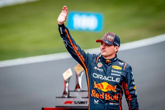 Formule 1 driver MAX Verstappen of Red Bull Racing wins the sprintrace during the sprintrace and qualification Grand Prix Formula 1 Spa Francorchamps 2025 at the Circuit Spa Francorchamps for the Formula 1 MoÃ«t & Chandon Belgium Grand Prix 2025 season 2025-2026 in SPA, Belgium on 26 july 2025, (photo by Marcel van Dorst EYE4images DeFodi Images)