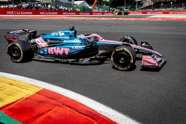 Formule 1 driver Pierre Gasly of Alpine during the sprintrace and qualification Grand Prix Formula 1 Spa Francorchamps 2025 at the Circuit Spa Francorchamps for the Formula 1 MoÃ«t & Chandon Belgium Grand Prix 2025 season 2025-2026 in SPA, Belgium on 26 july 2025, (photo by Marcel van Dorst EYE4images DeFodi Images)