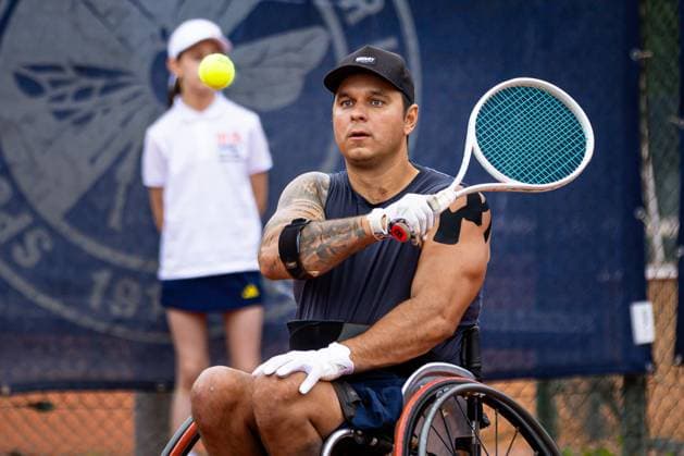 Andrew BOGDANOV (USA), 35. German Open - Beate Loddenkemper Trophy 2024, Berlin, SV Zehlendorfer Wespen, 26.07.2025, Copyright: xClaudioxGärtnerx