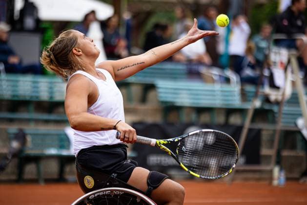 Pauline DEROULEDE FRA, 35. German Open - Beate Loddenkemper Trophy 2024, Berlin, SV Zehlendorfer Wespen, 26.07.2025, Copyright: xClaudioxGärtnerx