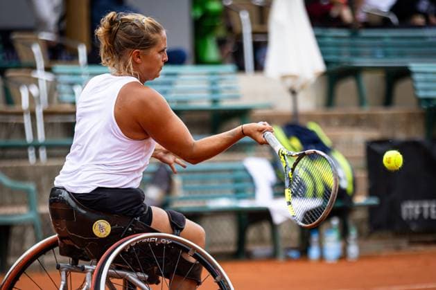 Pauline DEROULEDE FRA, 35. German Open - Beate Loddenkemper Trophy 2024, Berlin, SV Zehlendorfer Wespen, 26.07.2025, Copyright: xClaudioxGärtnerx