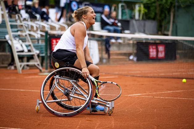 Pauline DEROULEDE FRA, 35. German Open - Beate Loddenkemper Trophy 2024, Berlin, SV Zehlendorfer Wespen, 26.07.2025, Copyright: xClaudioxGärtnerx