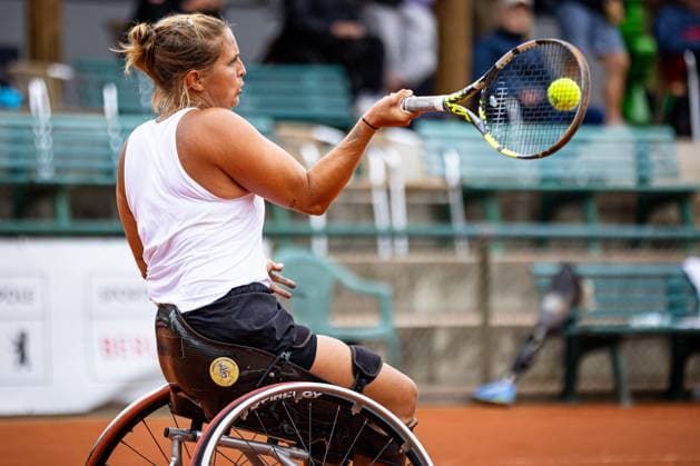 Pauline DEROULEDE FRA, 35. German Open - Beate Loddenkemper Trophy 2024, Berlin, SV Zehlendorfer Wespen, 26.07.2025, Copyright: xClaudioxGärtnerx