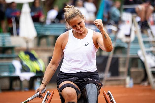 Pauline DEROULEDE FRA, 35. German Open - Beate Loddenkemper Trophy 2024, Berlin, SV Zehlendorfer Wespen, 26.07.2025, Copyright: xClaudioxGärtnerx