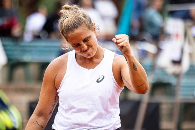 Pauline DEROULEDE FRA, 35. German Open - Beate Loddenkemper Trophy 2024, Berlin, SV Zehlendorfer Wespen, 26.07.2025, Copyright: xClaudioxGärtnerx