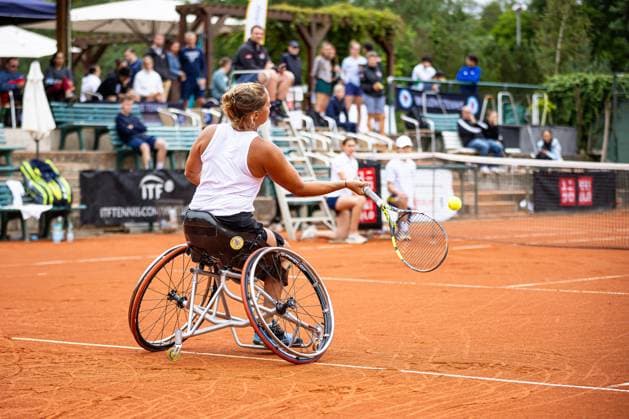 Pauline DEROULEDE FRA, 35. German Open - Beate Loddenkemper Trophy 2024, Berlin, SV Zehlendorfer Wespen, 26.07.2025, Copyright: xClaudioxGärtnerx