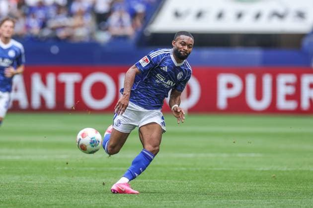 26.07.2025, Fussball, Saison 2025 2026, Internationales Testspiel, FC Schalke 04 - FC Sevilla, Moussa Sylla (FC Schalke 04) Gelsenkirchen Veltins Arena NRW Deutschland xRHR-FOTO TRx Copyright: TimxRehbein RHR-FOTOx RHR-FOTO TR