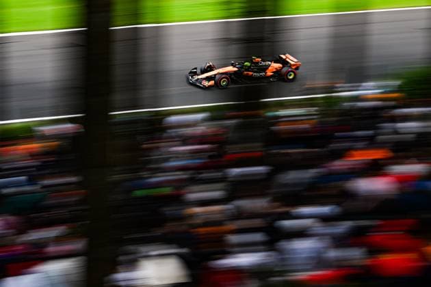 4 Lando Norris (GBR, McLaren F1 Team), F1 Grand Prix of Belgium at Circuit de Spa-Francorchamps on July 26, 2025 in Spa-Francorchamps, Belgium. (Photo by HOCH ZWEI) Spa-Francorchamps Belgium