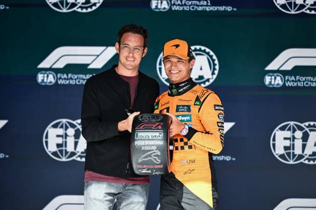 Thierry Neuville (BEL), 4 Lando Norris (GBR, McLaren F1 Team), F1 Grand Prix of Belgium at Circuit de Spa-Francorchamps on July 26, 2025 in Spa-Francorchamps, Belgium. (Photo by HOCH ZWEI) Spa-Francorchamps Belgium