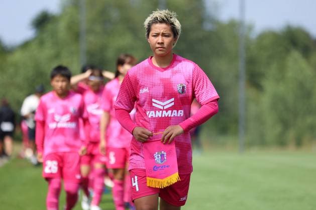 26.07.2025, Fussball, Frauen, Testspiel, Saison 2025 2026, Borussia Dortmund vs. Cerezo Osaka im Fussballpark BVB Hohenbuschei in Dortmund (Deutschland) Tsutsuiriko (Cerezo Osaka, 4) Dortmund Fussballpark BVB Hohenbuschei Nordrhein Westfalen Deutschland