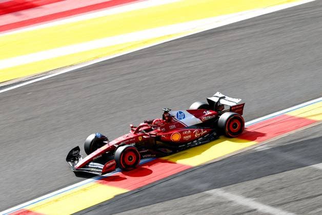 16 Charles Leclerc (MCO, Scuderia Ferrari HP), F1 Grand Prix of Belgium at Circuit de Spa-Francorchamps on July 26, 2025 in Spa-Francorchamps, Belgium. (Photo by HOCH ZWEI) Spa-Francorchamps Belgium