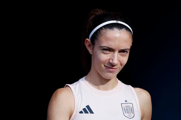 Spain s national team, Nationalteam player Aitana Bonmati during a training session at St. Jakob Park in Basel, Switzerland, 26 July 2025, ahead of the Euro 2025 Women s final between Spain and England. Entrenamiento selección espanola en Basilea !ACHTUNG: NUR REDAKTIONELLE NUTZUNG!  Copyright: xAnaxEscobarx GRAF602 20250726-55017511432_1