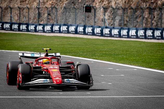 Formule 1 driver Lewis Hamilton of Ferrari during the sprintrace and qualification Grand Prix Formula 1 Spa Francorchamps 2025 at the Circuit Spa Francorchamps for the Formula 1 MoÃ«t & Chandon Belgium Grand Prix 2025 season 2025-2026 in SPA, Belgium on 26 july 2025, (photo by Marcel van Dorst EYE4images DeFodi Images)