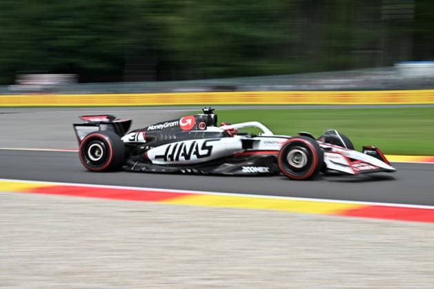 Formula 1 Belgian Grand Prix SPA, BELGIUM - JULY 26: Haas driver Esteban Ocon (31) participates in the qualifying session ahead of the Formula 1 Belgian Grand Prix at the 7-kilometer Circuit de Spa-Francorchamps in Spa, Belgium, on July 26, 2025. Dursun Aydemir Anadolu Liege Belgium. Editorial use only. Please get in touch for any other usage.  Copyright: x2025xAnadoluxDursunxAydemirx