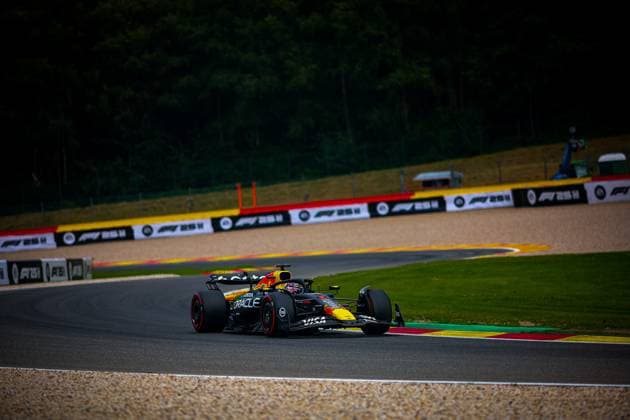 01 Max Verstappen, (NED) Oracle Red Bull Racing RB21, Honda, during the Belgian GP, Spa-Francorchamps 24-27 July 2025 Formula 1 World Championship, WM, Weltmeisterschaft 2025.  Copyright: xFedericoxBasile IPAxSportx xipa-agency.netx xx IPA_61050726 IPA_Agency_IPA61050726