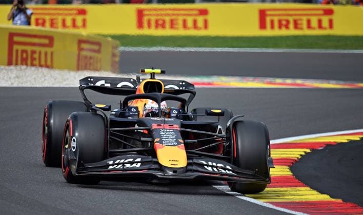 Formula 1 Belgian Grand Prix SPA, BELGIUM - JULY 26: Red Bull driver Yuki Tsunoda (22) takes part in the qualifying session ahead of the Formula 1 Belgian Grand Prix at the 7-kilometer Circuit de Spa-Francorchamps in Spa, Belgium, on July 26, 2025. Dursun Aydemir Anadolu Liege Belgium. Editorial use only. Please get in touch for any other usage.  Copyright: x2025xAnadoluxDursunxAydemirx