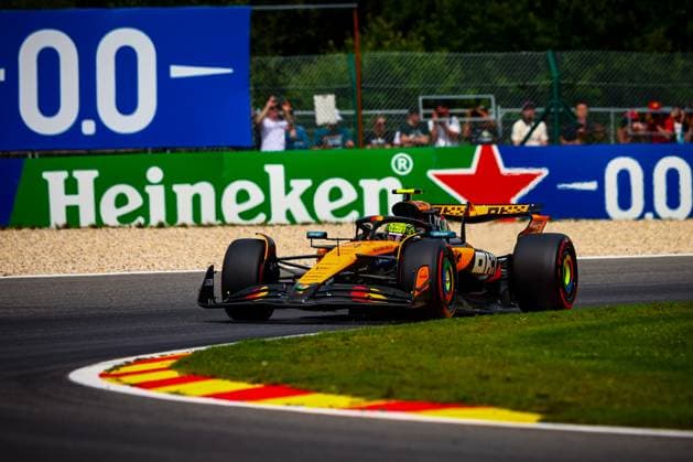 04 Lando Norris, (GRB) McLaren Mercedes MCL39, during the Belgian GP, Spa-Francorchamps 24-27 July 2025 Formula 1 World Championship, WM, Weltmeisterschaft 2025.  Copyright: xFedericoxBasile IPAxSportx xipa-agency.netx xx IPA_61051064 IPA_Agency_IPA61051064