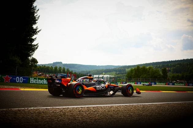 81 Oscar Piastri, (AUS) McLaren Mercedes MCL39, during the Belgian GP, Spa-Francorchamps 24-27 July 2025 Formula 1 World Championship, WM, Weltmeisterschaft 2025.  Copyright: xFedericoxBasile IPAxSportx xipa-agency.netx xx IPA_61051376 IPA_Agency_IPA61051376