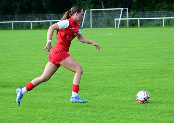 26.07.2025 xkhx Kassel Regionalliga Süd Saison 2025 2026 Frauen KSV Hessen Kassel - SF BG Marburg Hanna Kuntze (KSV Hessen Kassel)