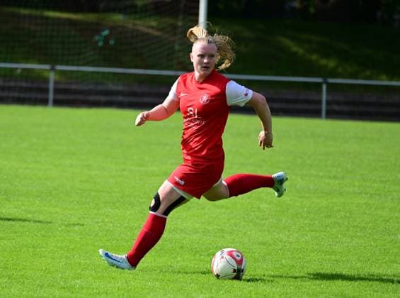 26.07.2025 xkhx Kassel Regionalliga Süd Saison 2025 2026 Frauen KSV Hessen Kassel - SF BG Marburg Leticia Pfaff ( KSV Hessen Kassel )