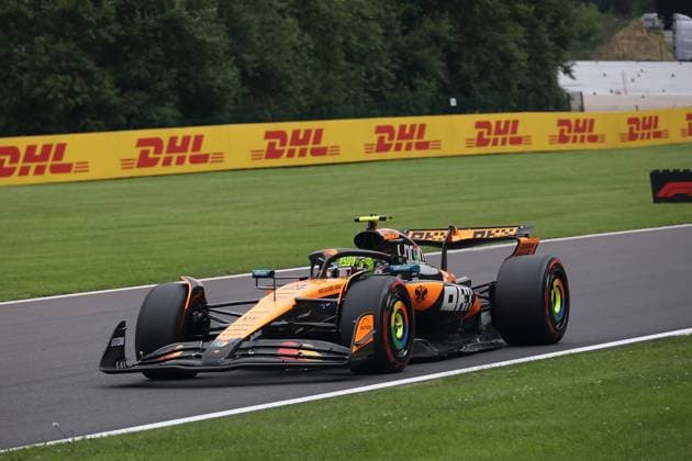 26.07.2025, Circuit de Spa-Francorchamps, Spa-Franchorchamps, FORMULA 1 MOET & CHANDON BELGIAN GRAND PRIX 2025 , im Bild Lando Norris (GBR), McLaren F1 Team (Photo by Alessandro Martellotta Hasan Bratic DeFodi Images)