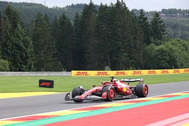 26.07.2025, Circuit de Spa-Francorchamps, Spa-Franchorchamps, FORMULA 1 MOET & CHANDON BELGIAN GRAND PRIX 2025 , im Bild Charles Leclerc (MCO), Scuderia Ferrari HP (Photo by Alessandro Martellotta Hasan Bratic DeFodi Images)