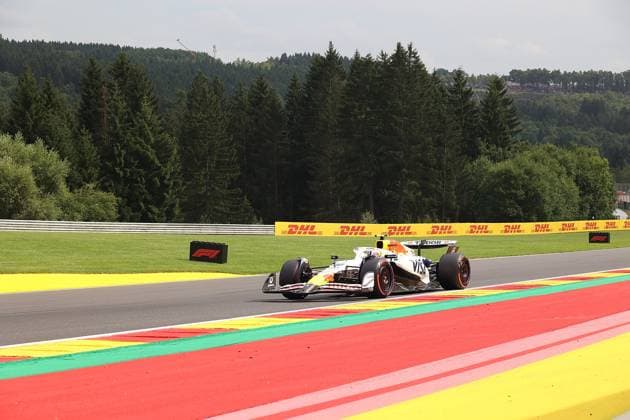 26.07.2025, Circuit de Spa-Francorchamps, Spa-Franchorchamps, FORMULA 1 MOET & CHANDON BELGIAN GRAND PRIX 2025 , im Bild Liam Lawson (NZL), Visa Cash App RB Formula One Team (Photo by Alessandro Martellotta Hasan Bratic DeFodi Images)